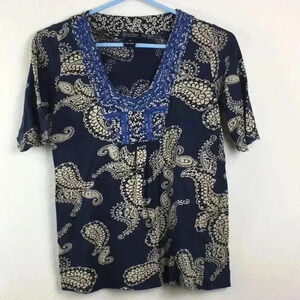 Lucky Brand BOHO Top Size XS